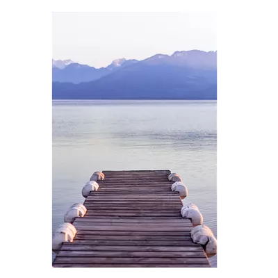 Фото на холсте пристань, размера 40x60