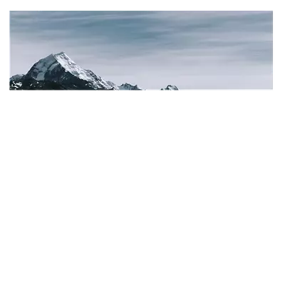 Фото на холсте горный хребет, размера 90x30