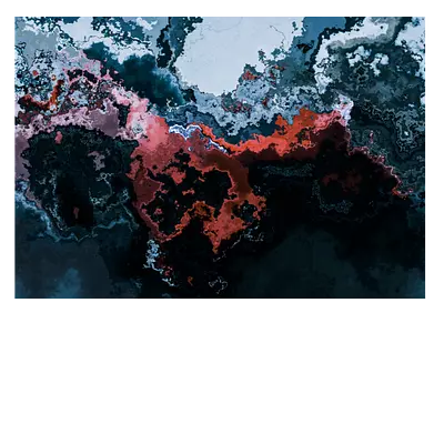 Фото на холсте абстракция краски, размера 100x70