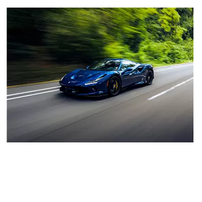 Фото на холсте синий феррари, размер 40х30 см. закажите онлайн!