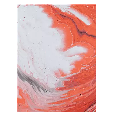 Фото на холсте красные волны, размера 60x80