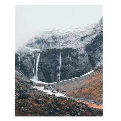 Фото на холсте горный ручей, размера 40x50