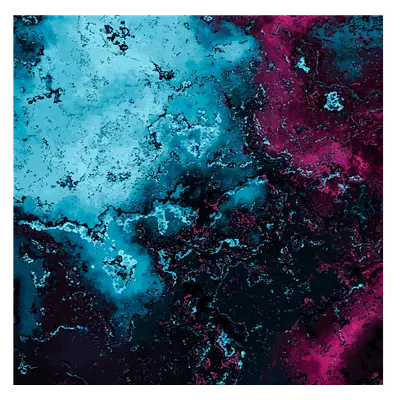 Фото на холсте абстрактные капли, размера 50x50