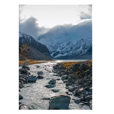 Фото на холсте горная река, размера 50x70