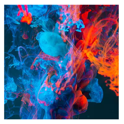 Фото на холсте краски, размера 30x30