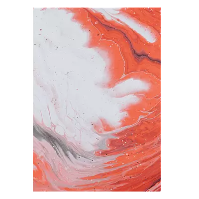 Фото на холсте красные волны, размера 50x70
