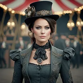 «Steampunk circus 1880»