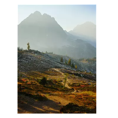 Фото на холсте горная тропа, размера 30x40