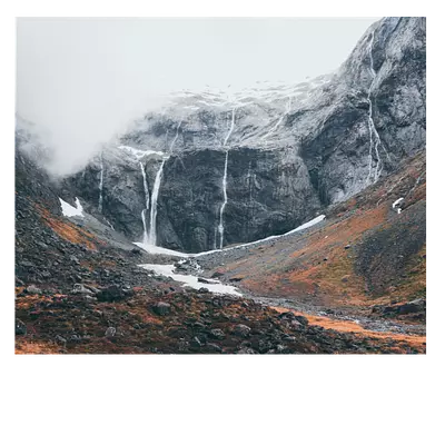 Фото на холсте горный ручей, размера 60x50