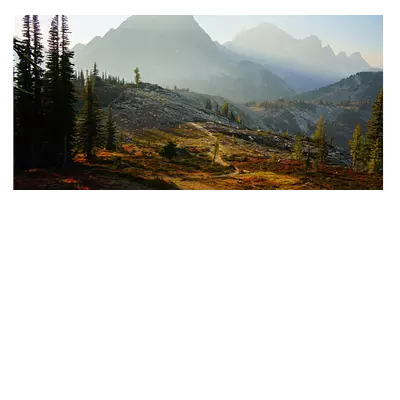 Фото на холсте горная тропа, размера 80x40