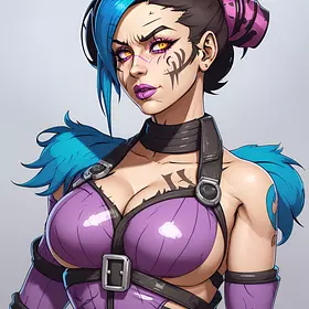 «Mad Moxxi in cel-shading style