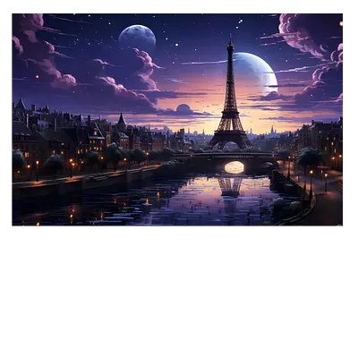 Фото на холсте фантастический лондон, размера 60x40