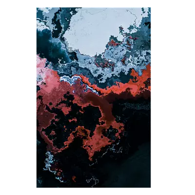 Фото на холсте абстракция краски, размера 30x45