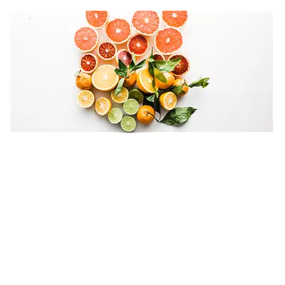 Фото на холсте цитрусы, размера 60x30