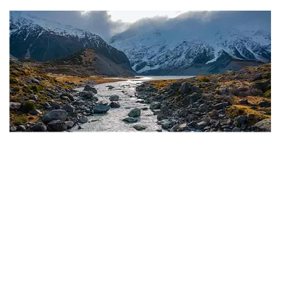 Фото на холсте горная река, размера 60x30