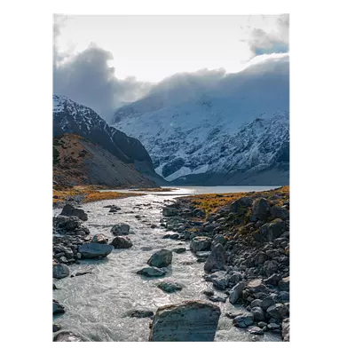 Фото на холсте горная река, размера 30x40