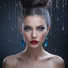 Magic Creature with Detailed Ey