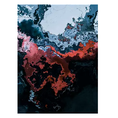 Фото на холсте абстракция краски, размера 60x80