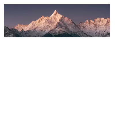 Фото на холсте горный массив, размера 120x40