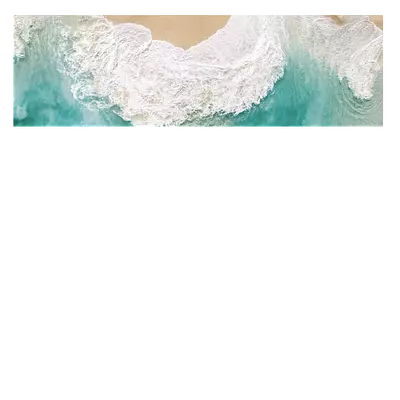 Фото на холсте пляж, размера 90x30