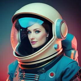 Space Explorer Visor Art