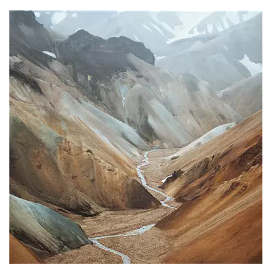 Фото на холсте каньон, размера 80x80