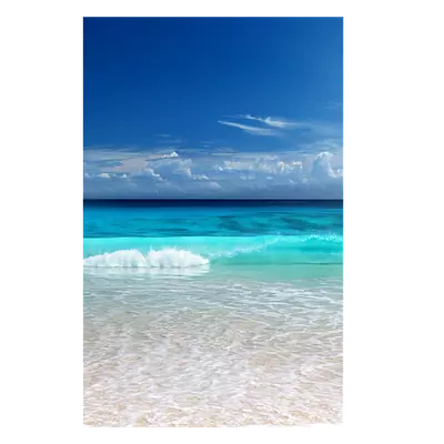 Фото на холсте солнечный пляж, размера 30x45