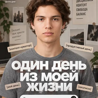 Обложка контент-креатора