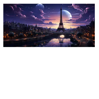 Фото на холсте фантастический лондон, размера 80x40