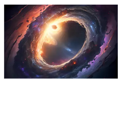 Фото на холсте квазар, размера 90x60