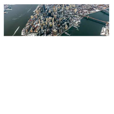 Фото на холсте манхэттен, размера 90x30