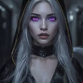 Мистическая кошка в плаще