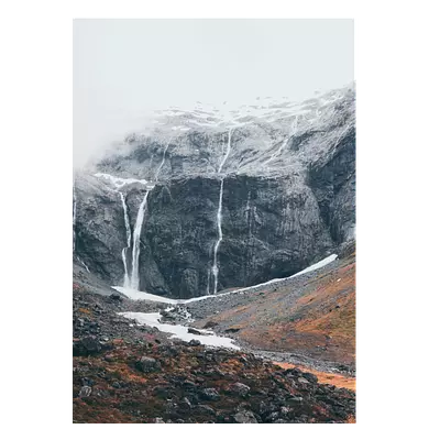 Фото на холсте горный ручей, размера 50x70