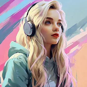 «Young girl & book»