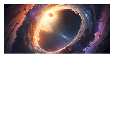 Фото на холсте квазар, размера 60x30