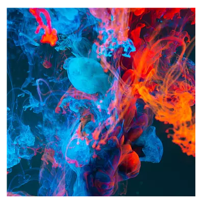 Фото на холсте краски, размера 100x100