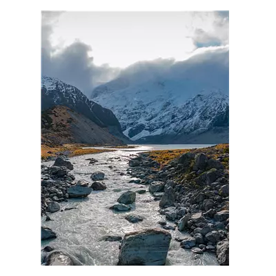 Фото на холсте горная река, размера 60x80