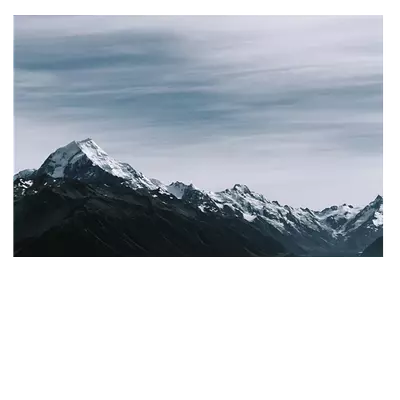 Фото на холсте горный хребет, размера 120x80