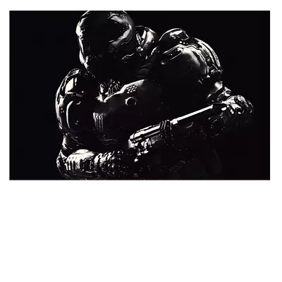 Фото на холсте doomguy, размера 90x60