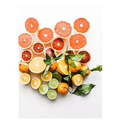 Фото на холсте цитрусы, размера 60x80
