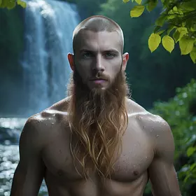 «Norse God in Nature»