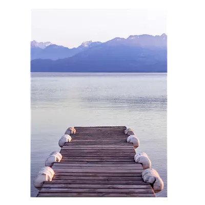 Фото на холсте пристань, размера 30x40