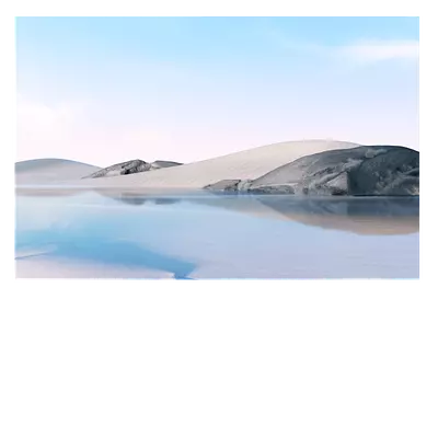 Фото на холсте песок с водой, размера 90x60