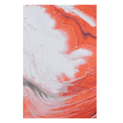 Фото на холсте красные волны, размера 50x75