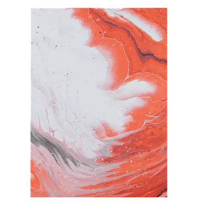 Фото на холсте красные волны, размера 30x40