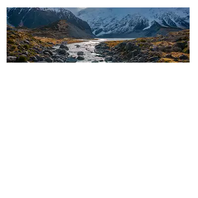 Фото на холсте горная река, размера 90x30