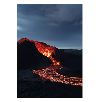 Фото на холсте лава, размера 50x70