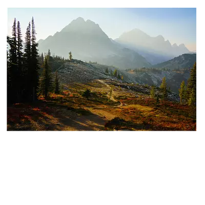 Фото на холсте горная тропа, размера 90x60