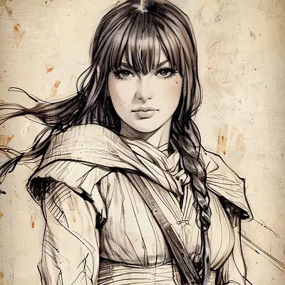 Чёрная коса