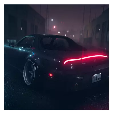 Фото на холсте mazda rx-7, размера 30x30